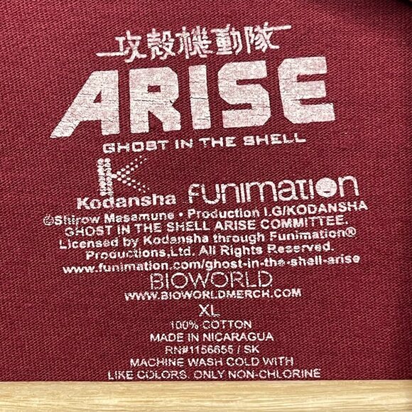 Ghost in the Shell Arise Tee Vintage Anime XL - Picture 2 of 5